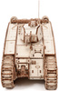 Little Story Drewniane Puzzle Model 3D Czołg Char B1 World of Tanks 29x11x13cm | WOT06