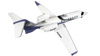 Samolot Odrzutowy Multiplex Learjet RR ARF 1060mm Model Pasażerski Zdalnie Sterowany RC | 1-02870 MULTIPLEX