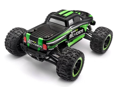 BlackZon Slyder MT 1/16 4WD RTR + LED (zielony) | 540100