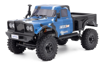 Hobbytech CRX18 Crawler 4WD 1/18 Niebieski Samochód Zdalnie Sterowany Model RC | 1.CRX18-BL