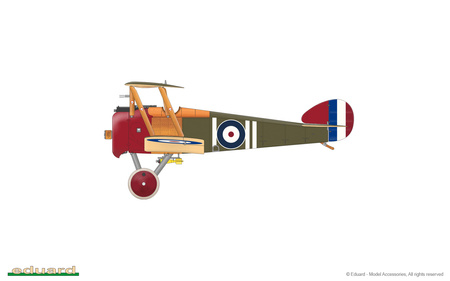 Sopwith F.1 Camel (Bentley) 1:48 | 8485 EDUARD