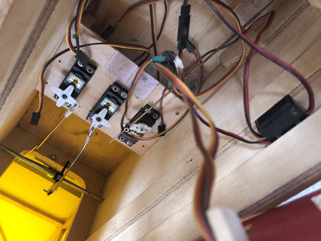 Fokker model spalinowy (2550mm)