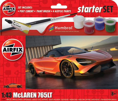 McLaren 765LT Starter Set 1:43 | 55006 AIRFIX