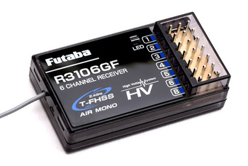 Odbiornik R3106GF T-FHSS - 6CH 2,4GHz FUTABA