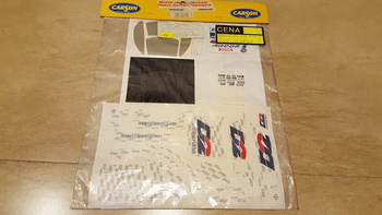 Naklejki do Mercedes CLK DTM 1:24 - 69168 Carson