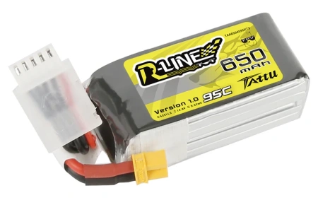 Akumulator LiPo 650mAh 14,8V 95C 4S1P XT30 R-Line Version 1.0 | TAA6504S95XT3 TATTU