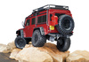 NOWY! TRX-4 Land Rover Defender Bezspinkowy Clipless Body 1/10 (czerwony) | 82256-4 TRAXXAS