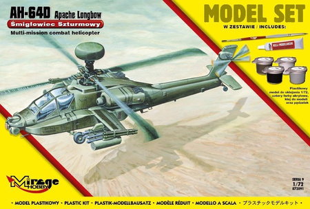 AH-64D APACHE Longbow (model set) 1:72 | 872091 MIRAGE