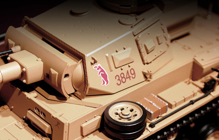 Czołg Zdalnie Sterowany German Tauch Panzer III Ausf.H 1:16 RTR 2,4Ghz Model RC | 3849-1U HENG LONG