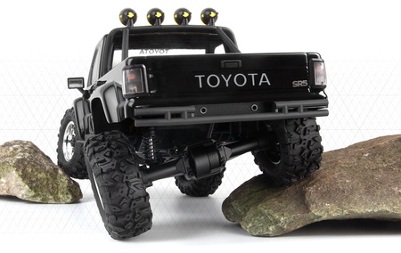 Venture18 1985 Toyota Hilux SR5 Brushed 1/18 (czarny) | 160800 HPI