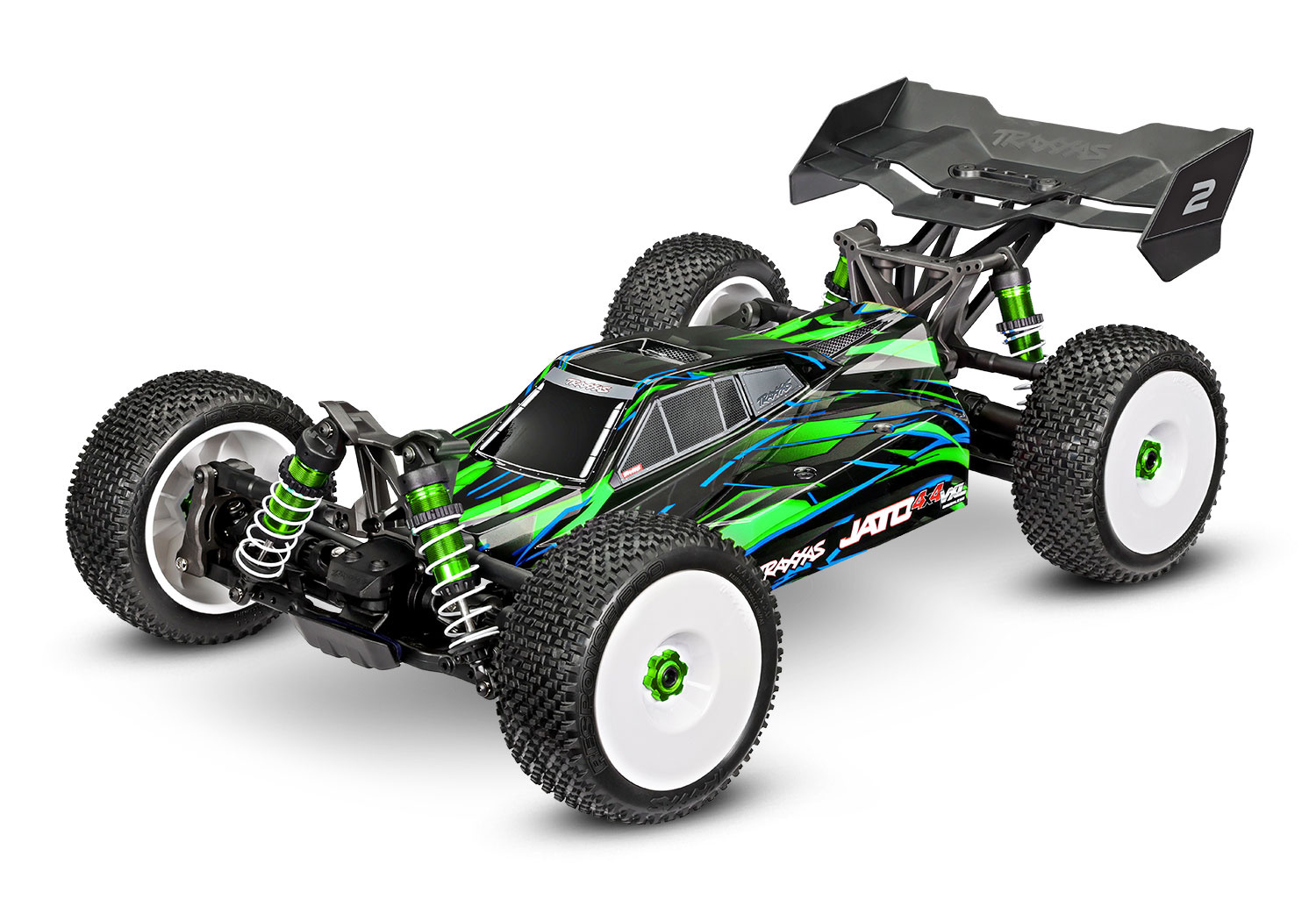 Traxxas Jato 4x4 VXL-4S 1/8 Brushless Zielony Samochód Zdalnie Sterowany Model RC | 90386-4 pol_pl_Traxxas-Jato-4x4-VXL-4S-Brushless-Zielony-1-8-90386-4-TRAXXAS-1016551_1