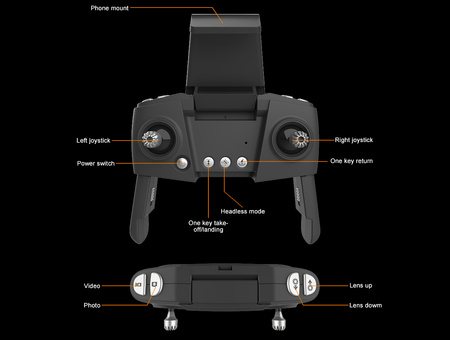 Syma Z6 PRO - dron 2,4GHz (kamera 2K, GPS, 5G, żyroskop)