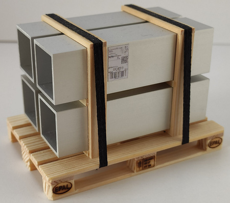 Paleta z profilami aluminiowymi (1:14) | EP022 TINY LOGISTICS