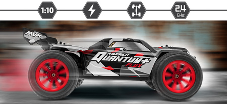 Maverick Quantum+ XT Flux Stadium Truck 3S 4WD 1/10 (czerwony) | 150301 HPI
