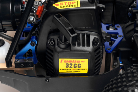 Himoto Buggy Raptor 1:5 4WD 5XB 32cc 2,4GHz RTR Spalinowy Samochód Zdalnie Sterowany Model RC | HMHI4054-G