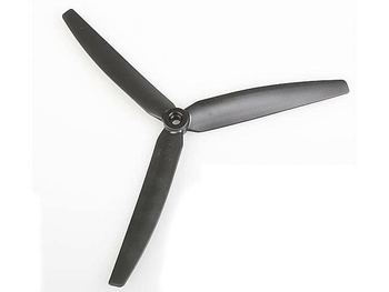 Śmigło 10x6 trzyłopatowe czarne - GWS