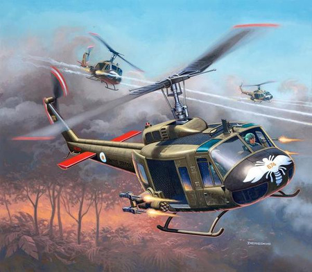 BELL UH-1H GUNSHIP 1:100 | 04983 REVELL