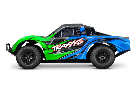 Traxxas Slash 4X4 Brushless Bezszczotkowy 1:10 2,4GHz Zielony Samochód Zdalnie Sterowany Model RC | 68454-4