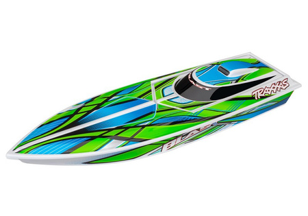 Motorówka Blast TQ RTR +akumulator+ładowarka ZIELONA - Traxxas
