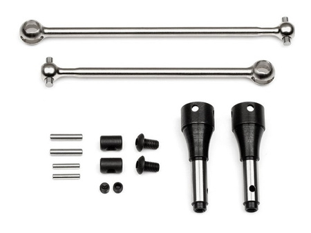 Center universal drive shaft set (front/rear) | Cyber 10B - 100890 HPI