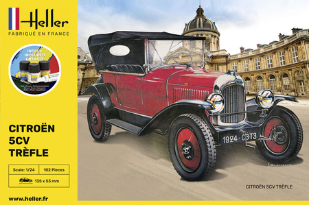 Citroen 5CV Trefle (Starter Set) 1:24 | 56702 HELLER