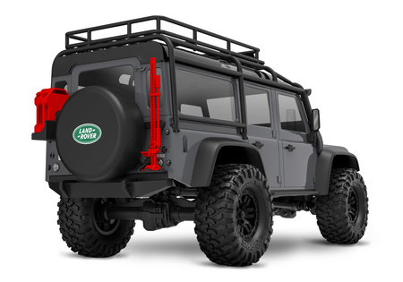Traxxas TRX-4M Land Rover Defender 1/18 4x4 Crawler RC Srebrny Samochód Terenowy Zdalnie Sterowany | 97054-1-SLVR