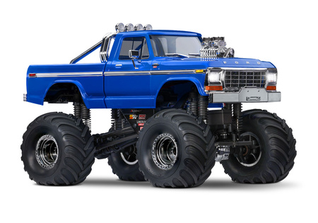 TRX-4MT 1979 Ford F-150 1:18 (niebieski) | 98044-1-BLUE TRAXXAS