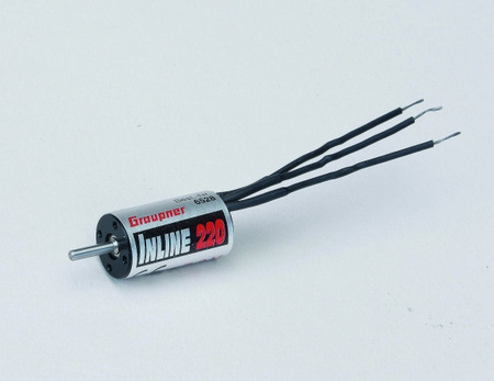 Silnik bezszczotkowy INLINE 220 (7,2V) | GR6528 GRAUPNER