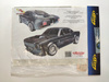 Naklejki Mustang 1:10 (brak lamp) | 69199 CARSON