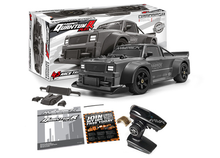 QuantumR Flux Race Truck 4WD 4S 1/8 Szary | 150351 HPI