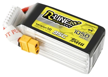 Akumulator LiPo 1050mAh 22,2V 95C 6S1P XT60 R-Line Version 1.0 | TAA10506S95X6 TATTU