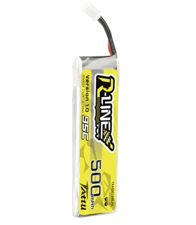 Akumulator LiPo 500mAh 3,7V 95C 1S1P JST-PHR 2.0 Long Pack | TAA5001S95JSL TATTU