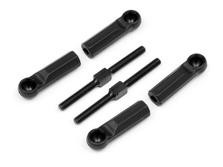 Steel Steering Turnbuckle Set | Savage XS - 108074 HPI