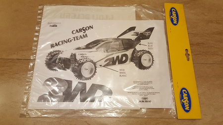 Naklejki Carson Racing Team 2WD - 69147 Carson
