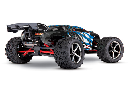 Traxxas E-Revo VXL TSM Bezszczotkowy 1/16 Niebieski Model Zdalnie Sterowany | 71076-8-BLUEX
