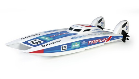 Motorówka/katamaran RACE CAT (KIT; bez elektroniki) - GRAUPNER