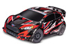 Traxxas Ford Fiesta ST Rally BL-2S 4X4 1:10 Czerwony Samochód Zdalnie Sterowany Model RC | 74154-4-RED