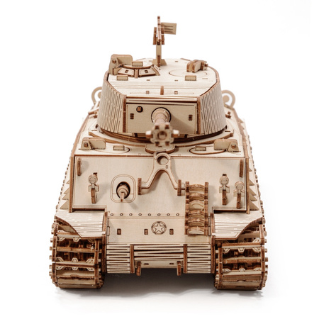 Little Story Drewniane Puzzle Model 3D Czołg M4A3E8 Sherman World of Tanks 34,4x14,2x15,5cm | WOT01