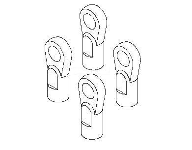 Końcówki drażków, snapy (CNT) - 205310