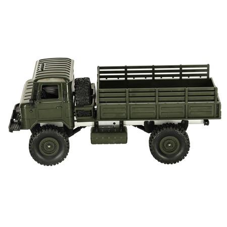 Samochód zdalnie sterowany Ciężarówka Wojskowa Off-Road USSR Military Truck 4WD 1/16 RTR