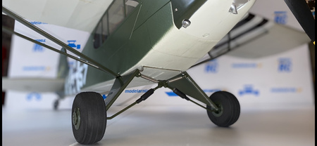 Piper J3 Military 1400mm PNP (ARF) - Air Fly