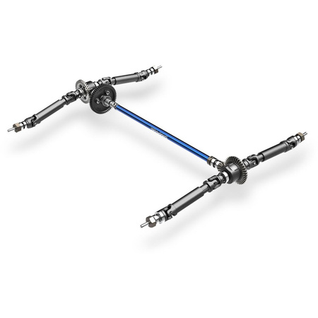 RUSTLER VXL 1:10 ULTIMATE - bezszczotkowy Niebieski - 67097-4BLUE TRAXXAS