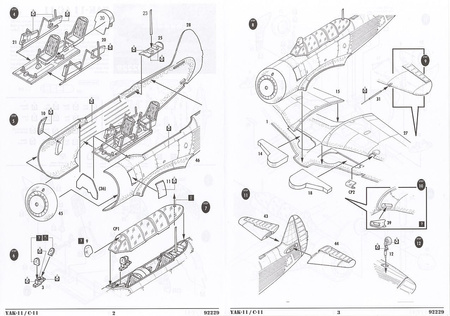 Yak-11 / C-11 "Moose" 1:72 | 92229 RS MODELS