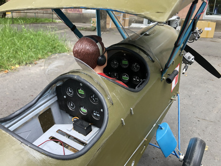 CSS-13 dwupłatowy model spalinowy (2850mm)