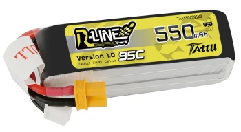 Akumulator LiPo 550mAh 14,8V 95C 4S1P XT30 R-Line | TAA5504S95X3 TATTU