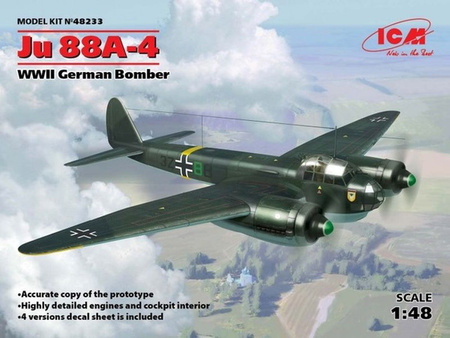 Ju 88A4 German bomber 1:48 | ICM 48233