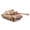 Little Story Drewniane Puzzle Model 3D Czołg Bat.-Chatillon Bourrasque World of Tanks 32,5x12,4x10,5cm | WOT04