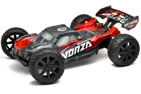 VORZA TRUGGY FLUX 4WD 6S 1/8 Czerwony | 160181 HPI