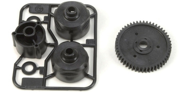 TGX Części G (Zębatka+obudowa dyfra) | Tamiya 50612