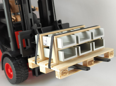 Paleta z profilami aluminiowymi (1:14) | EP009 TINY LOGISTICS